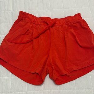 Lululemon orange shorts!